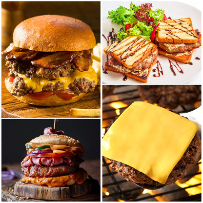Hamburgerpresse aus Edelstahl – Antihaft-Burgerpresse für perfekte Patties