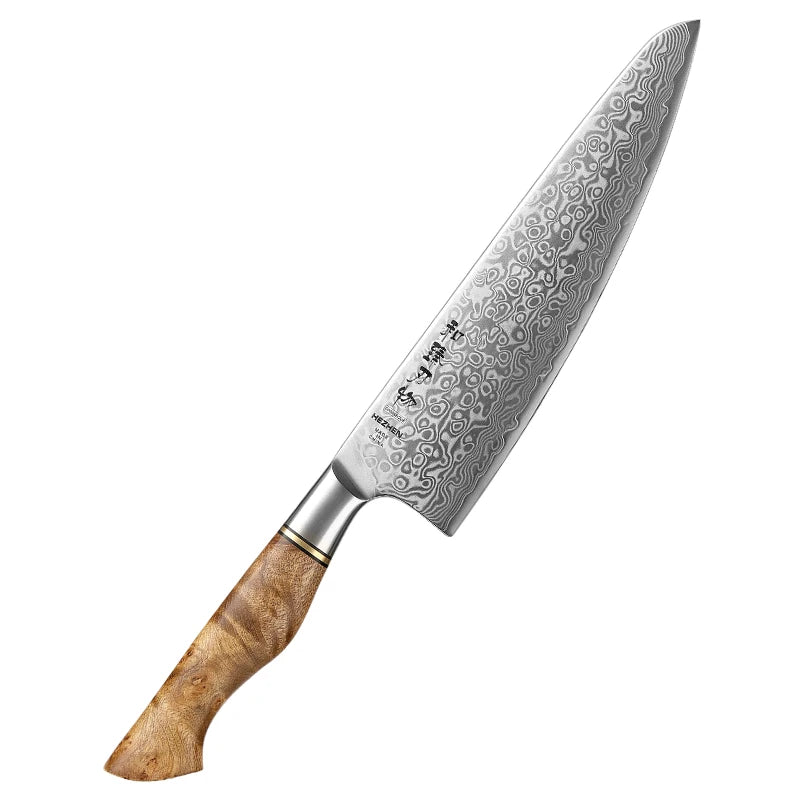 HEZHEN Damastmesser-Set – Scharfe Eleganz trifft auf Profi-Performance