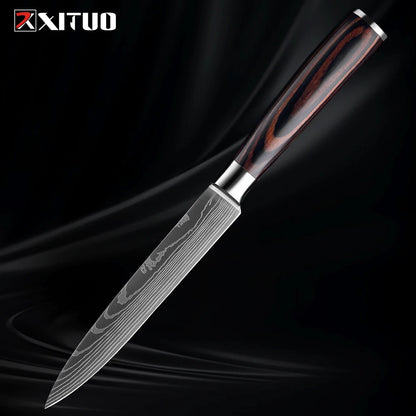 XITUO Küchenmesser-Set – Scharfe Klingen für dein BBQ- und Küchen-Level