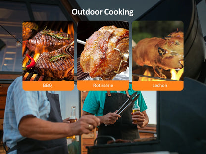 Inkbird Kabelloses Grillthermometer – Bluetooth-Fleischthermometer mit ultraschneller 1s-Reaktion