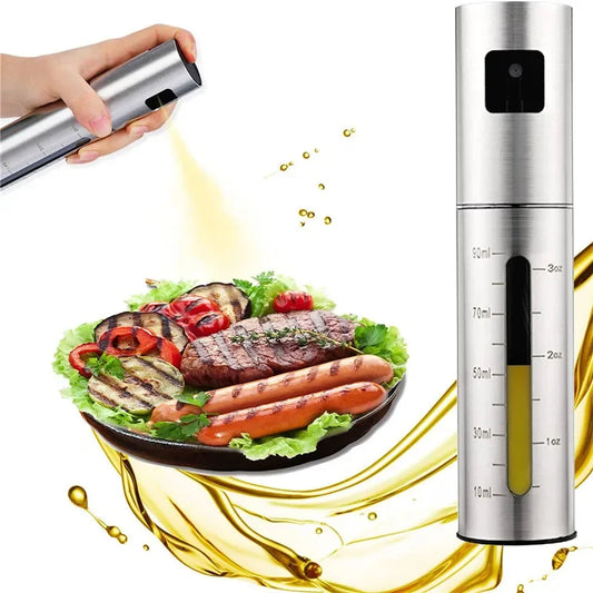 BBQ & Backen Olivenöl-Sprühflasche – Präzises Sprühen für Grill, Küche und BBQ